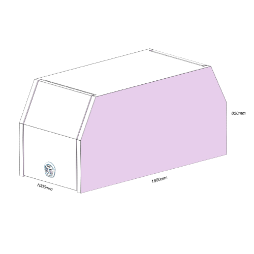 1000mm Aluminum Canopy 