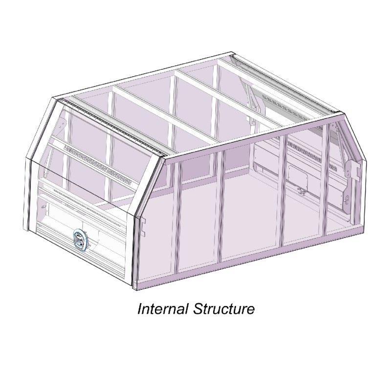1200mm Aluminum Canopy  