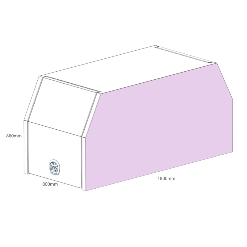 800mm Aluminum Canopy  