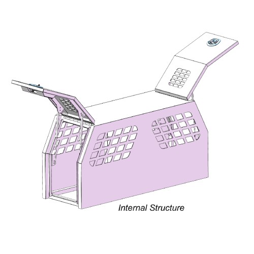 800mm Full Dog Boxes