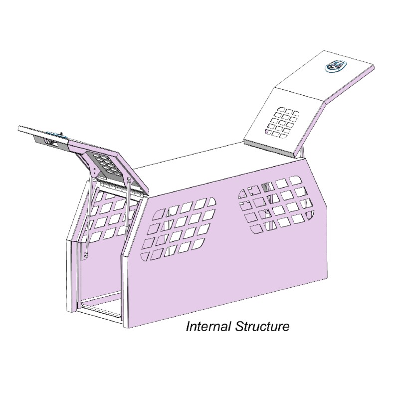 600mm Full Dog Boxes 