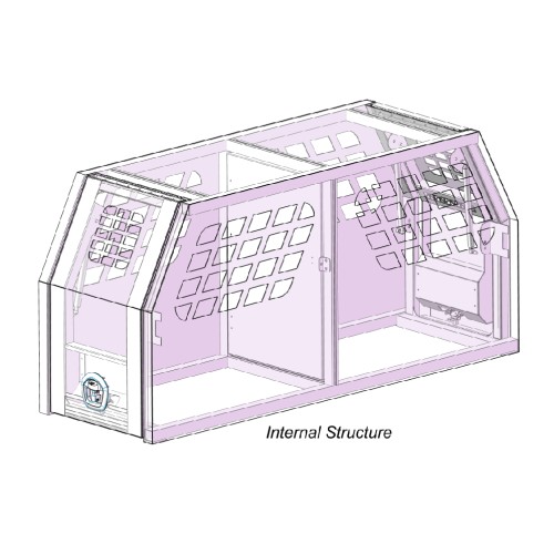 800mm Full Dog Boxes