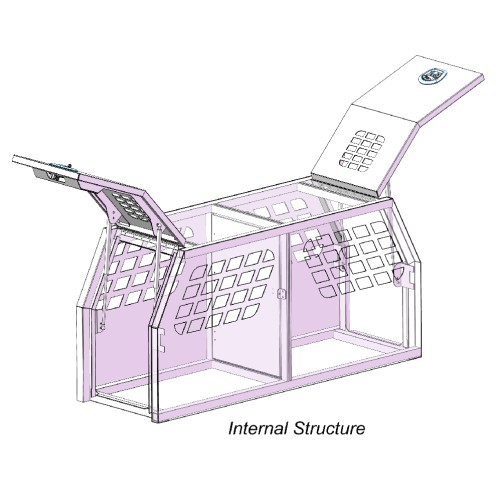 800mm Full Dog Boxes