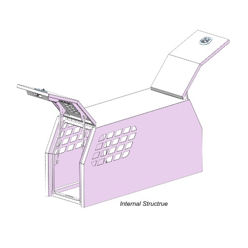 600mm  half dog boxes 